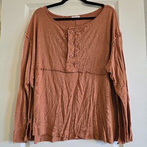 Pink Lily Long Sleeve Top